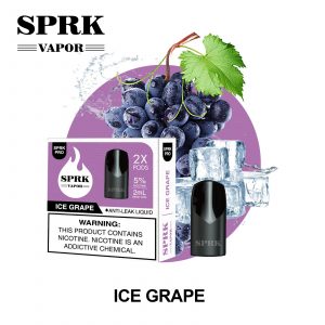 SPRK PRO PODS ICE GRAPE VAPE IN CHINA