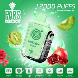 Pars Vapmod Archer 12000 Puffs Pomegranate Kiwi