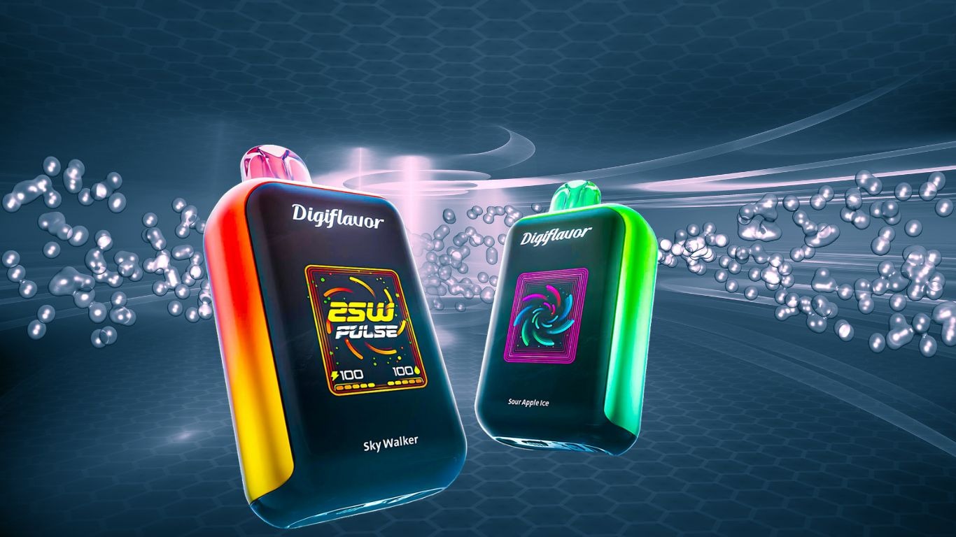 Best Digiflavor Vape Flavor Digiflavor BRK Battery - Powerd by Geek Bar  DigiFlavor SKY 25K Disposable Vape